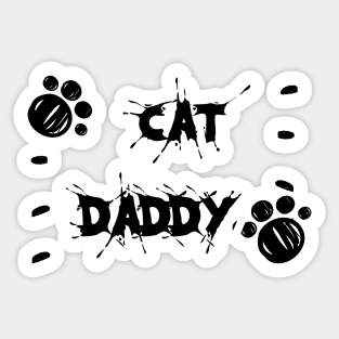 Cat Daddy Pajamas Sticker